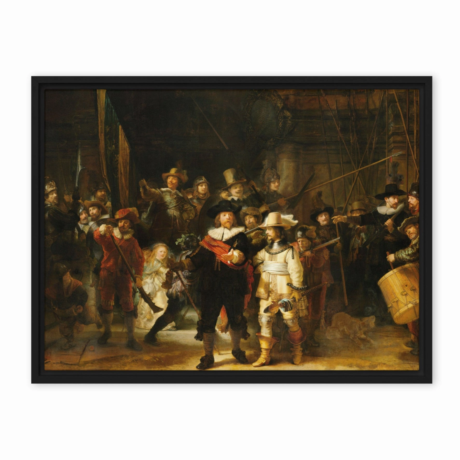 Canvas - Rembrandt van Rijn, The Night Watch