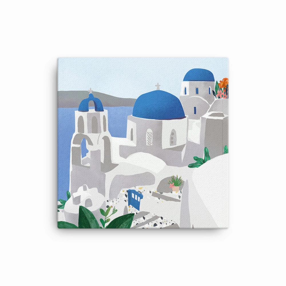 Canvas - Santorini