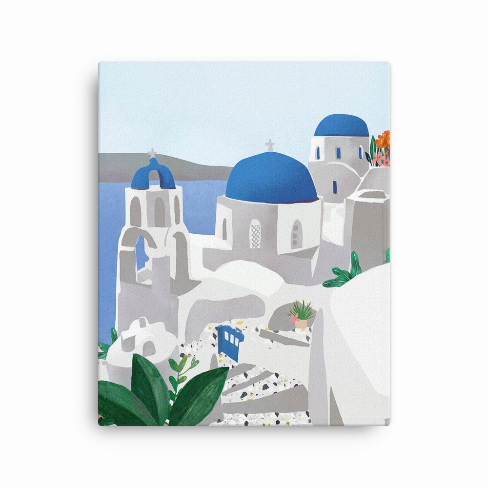 Canvas - Santorini