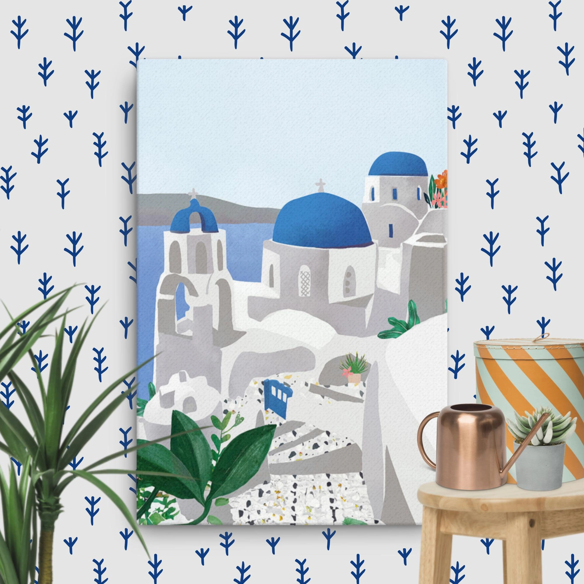 Canvas - Santorini