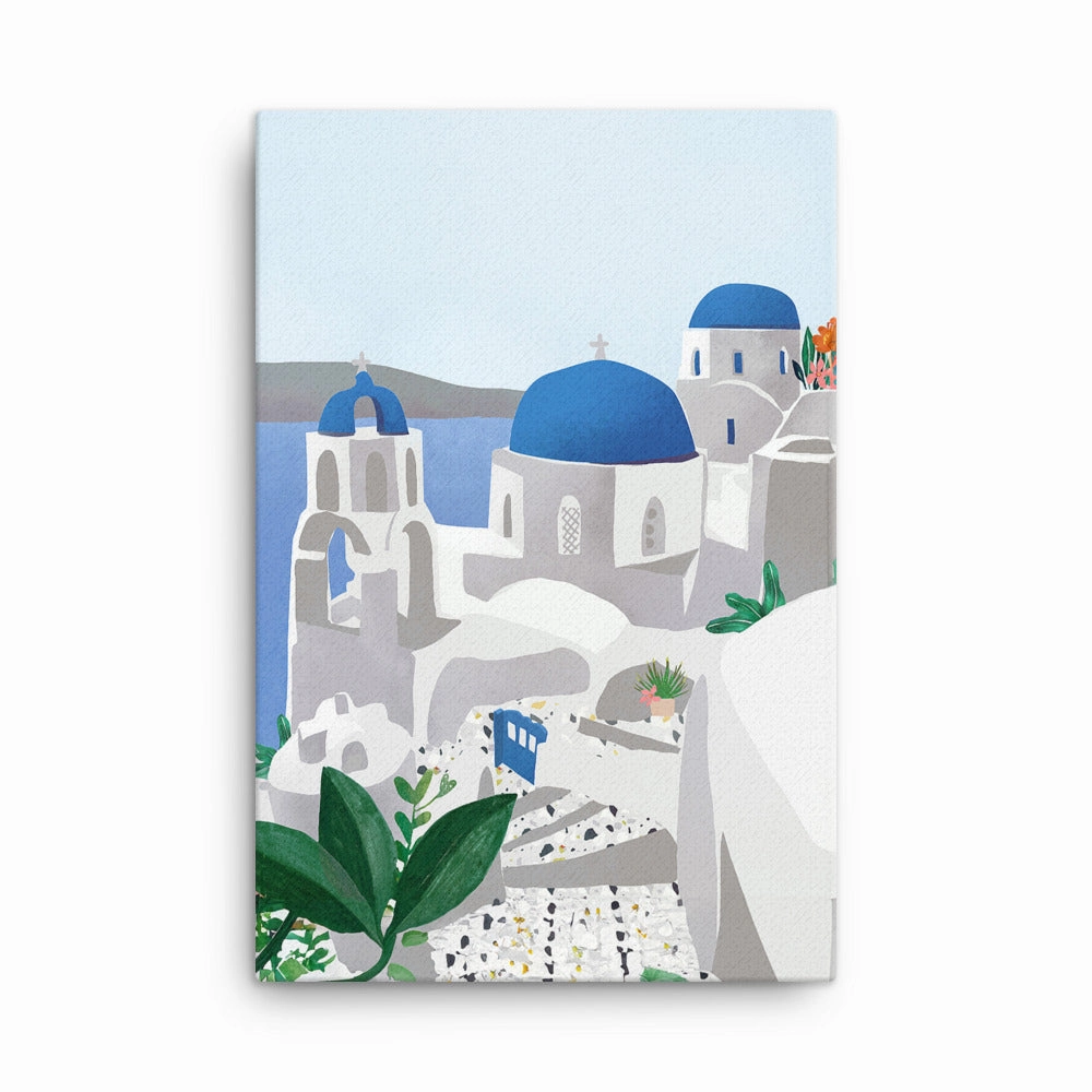 Canvas - Santorini