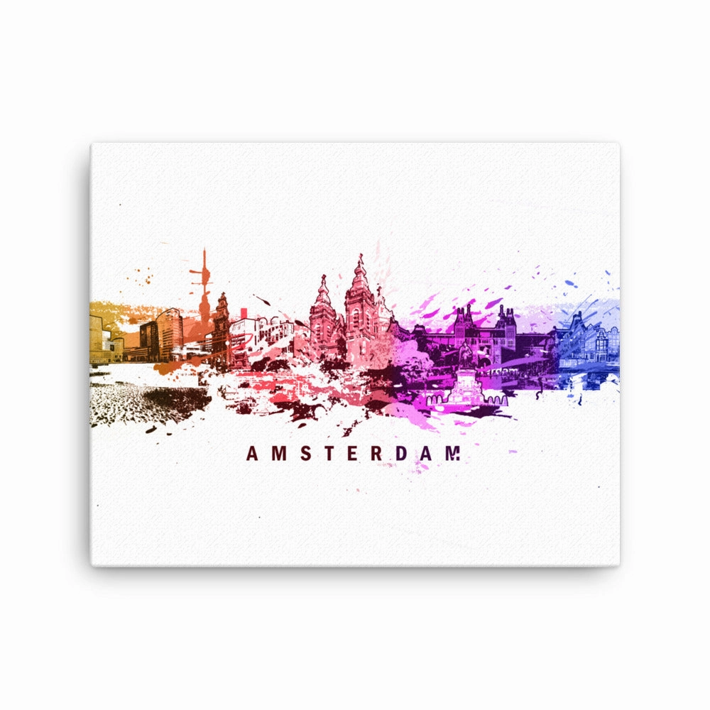 Canvas - Skyline Amsterdam