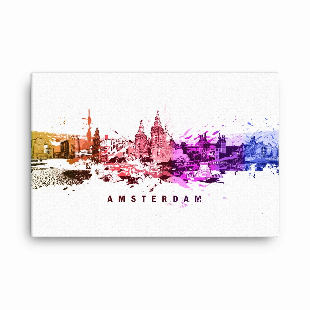 Canvas - Skyline Amsterdam