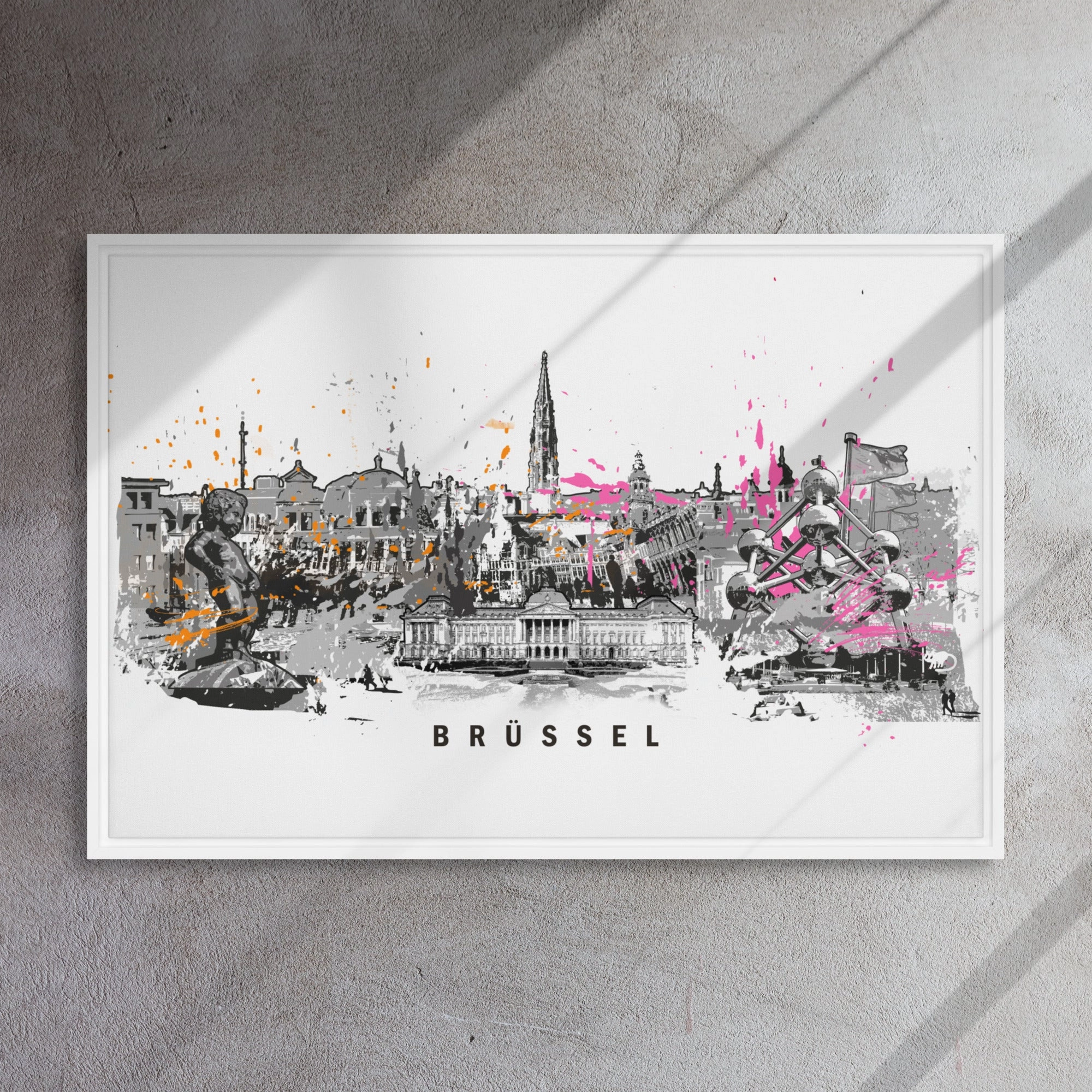 Canvas - Skyline Brussels