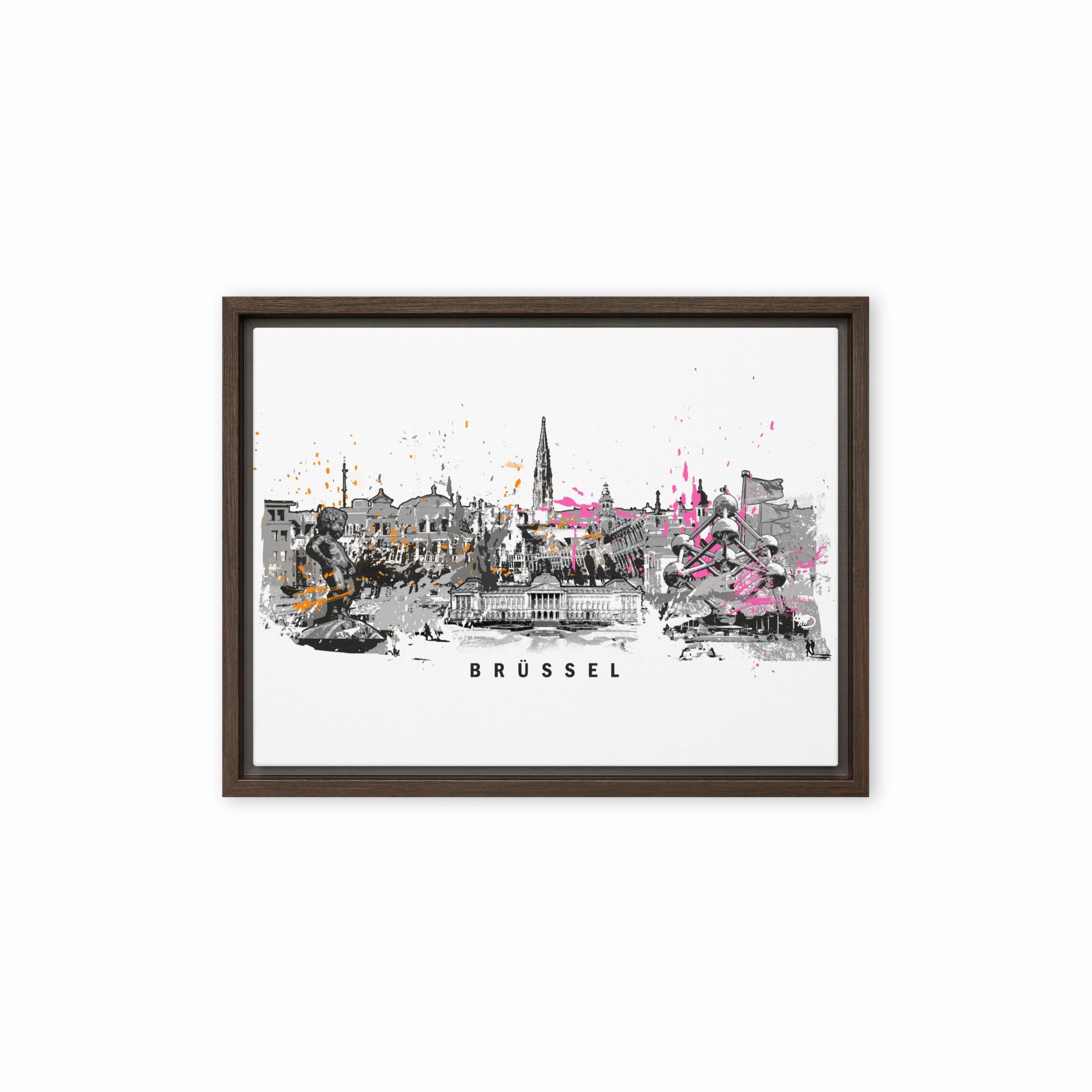Canvas - Skyline Brussels