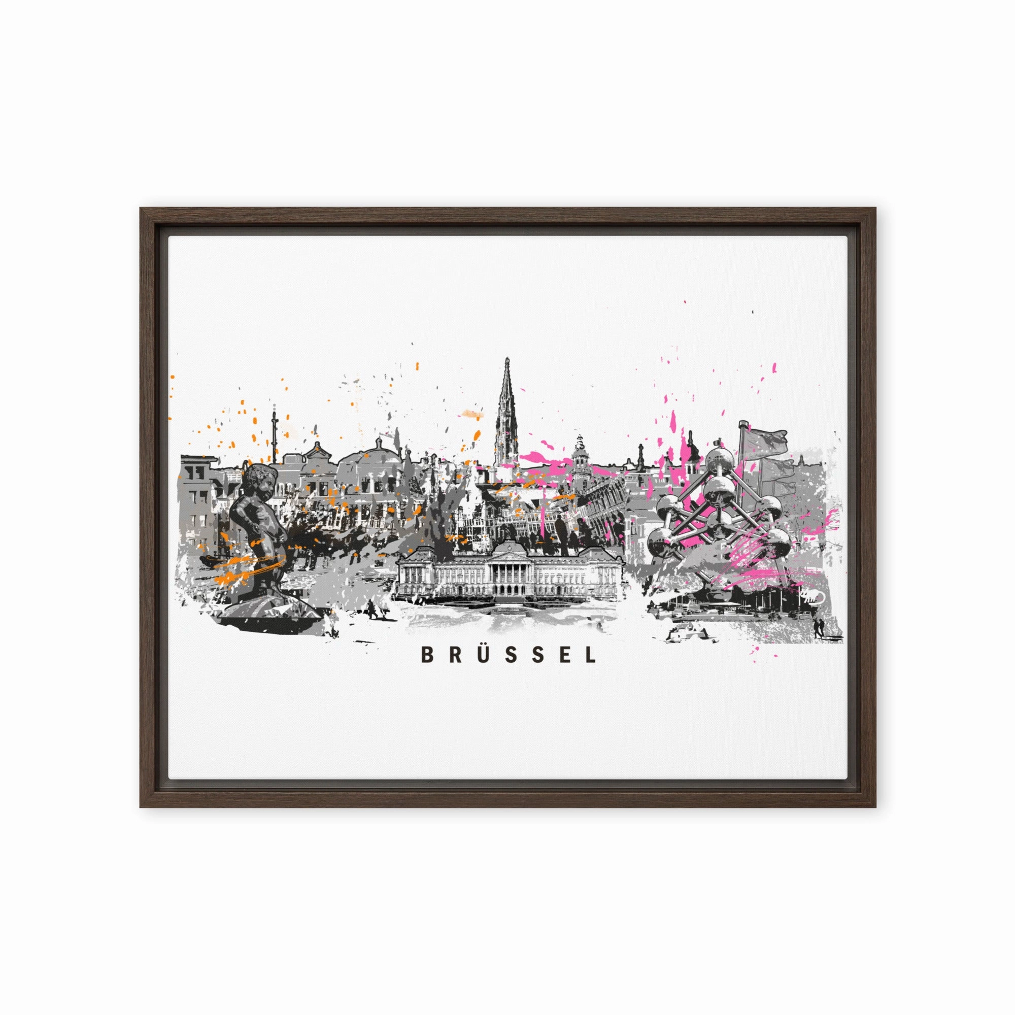 Canvas - Skyline Brussels