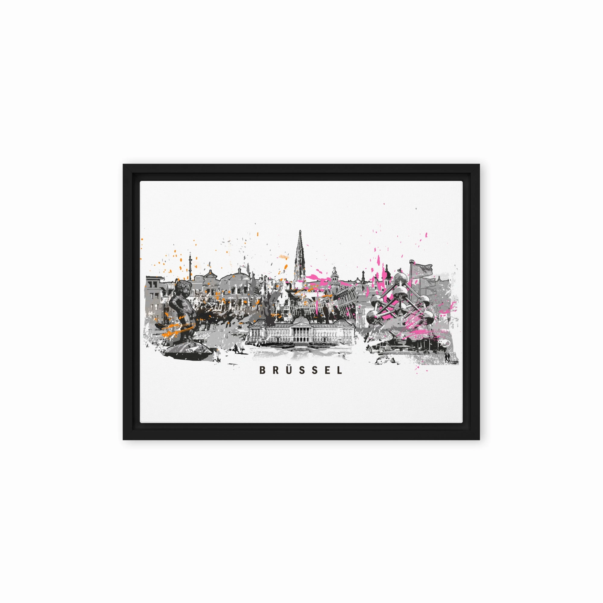 Canvas - Skyline Brussels