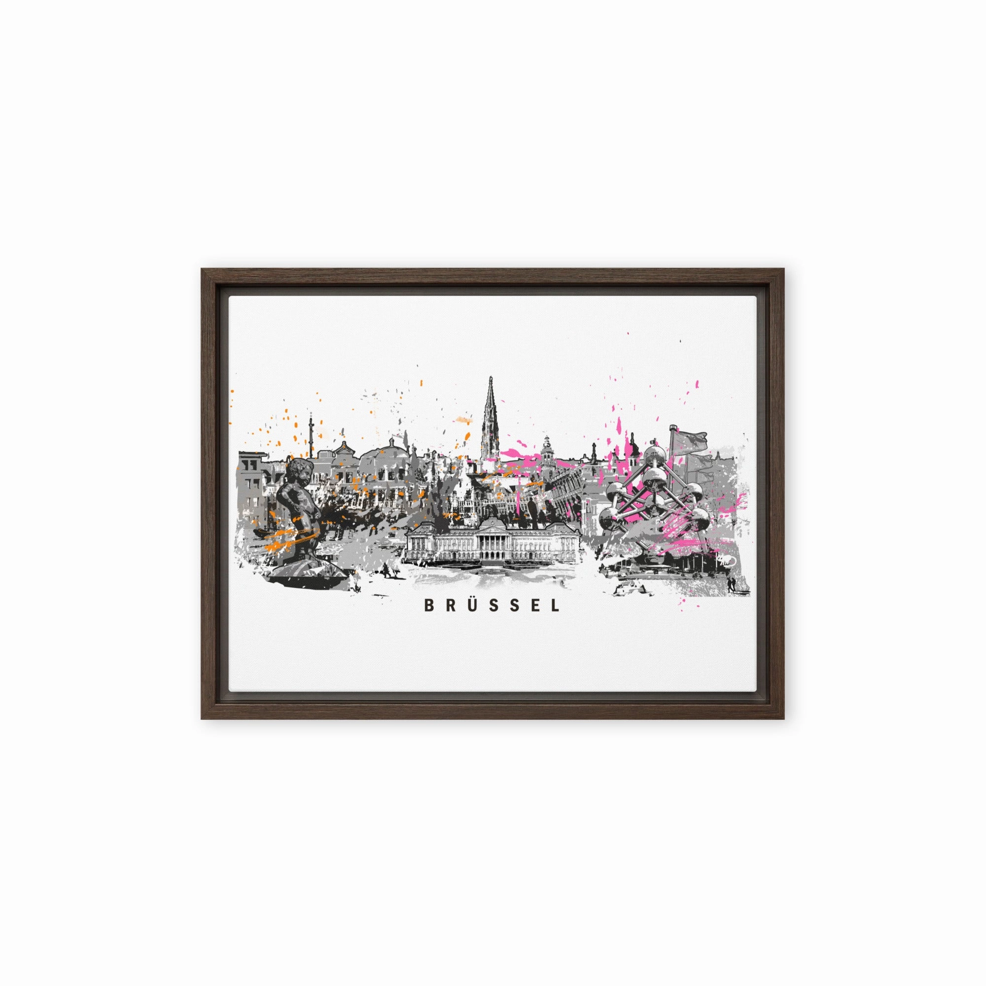 Canvas - Skyline Brussels