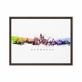 Canvas - Skyline Naumburg canvas mural art