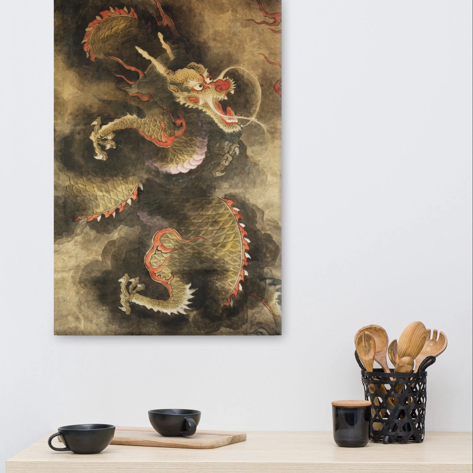 Canvas - The Sacred Blue Dragon