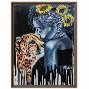 Canvas - The Tamer, Nokuthula M Mpofu canvas mural art