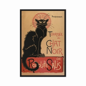 Canvas - Thophile Steinlen, Le Chat Noir canvas mural art