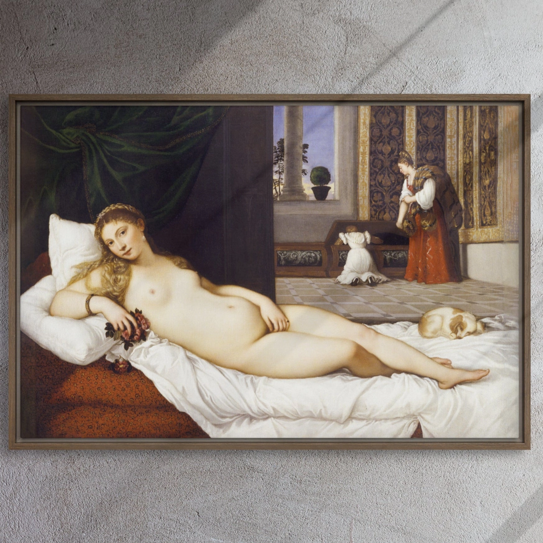 Canvas - Titian, Venus of Urbino
