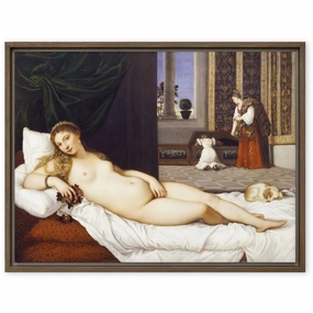 Canvas - Titian, Venus of Urbino canvas mural art