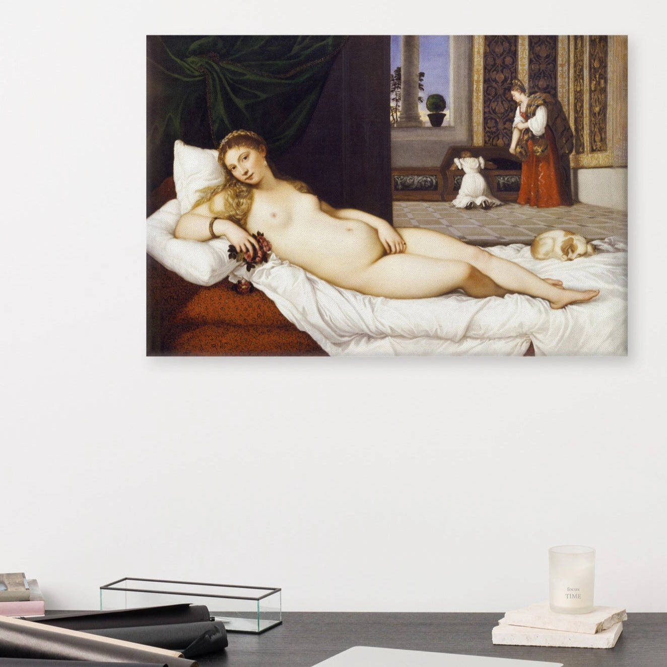 Canvas - Titian, Venus of Urbino