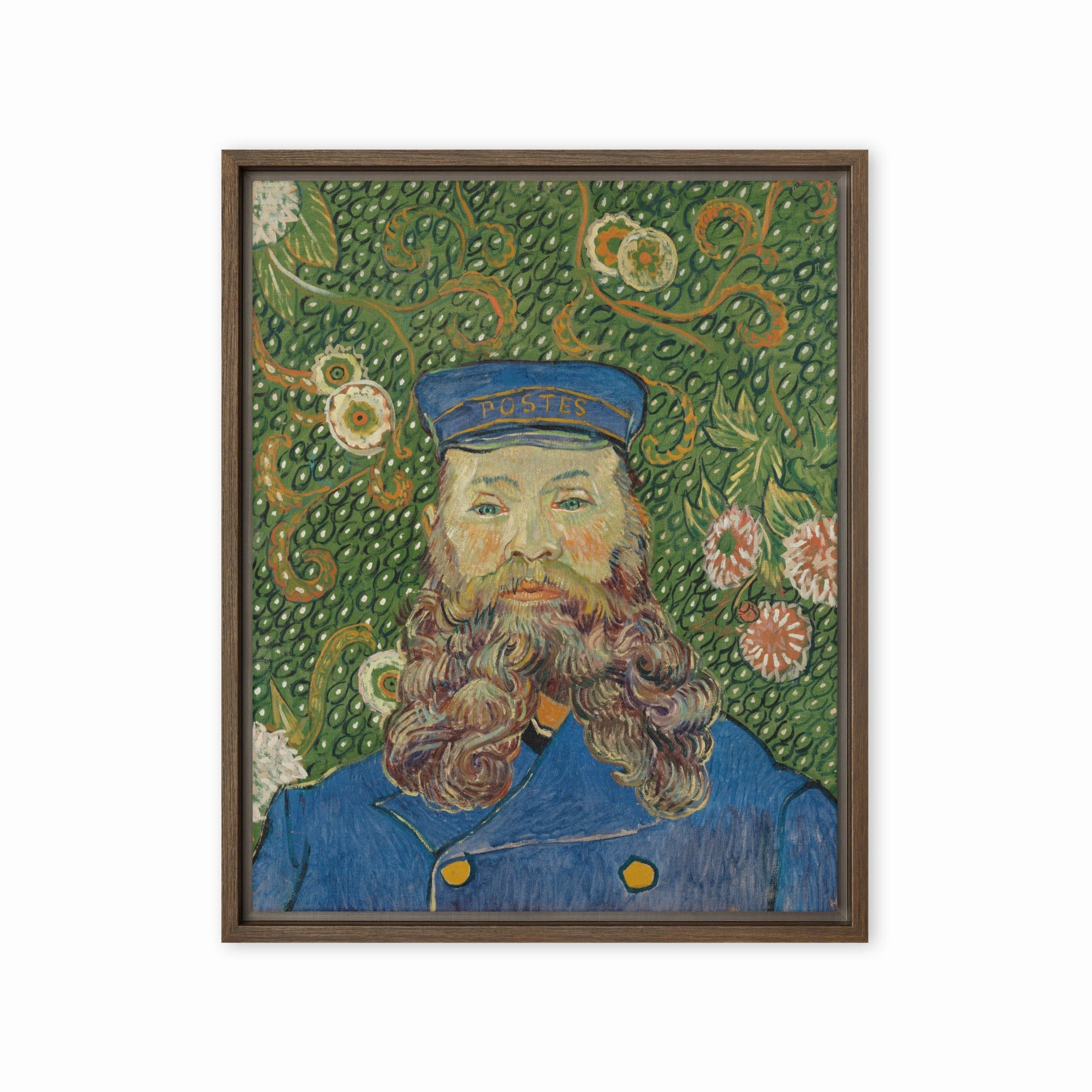 Canvas - Van Gogh, The Postman, Portrait of Joseph Roulin