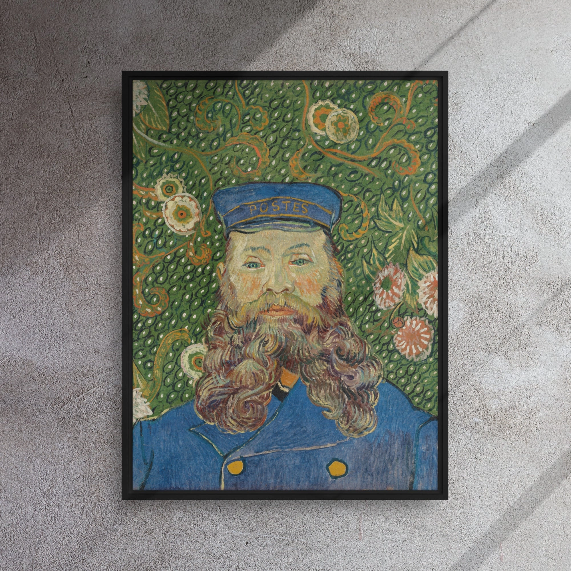 Canvas - Van Gogh, The Postman, Portrait of Joseph Roulin