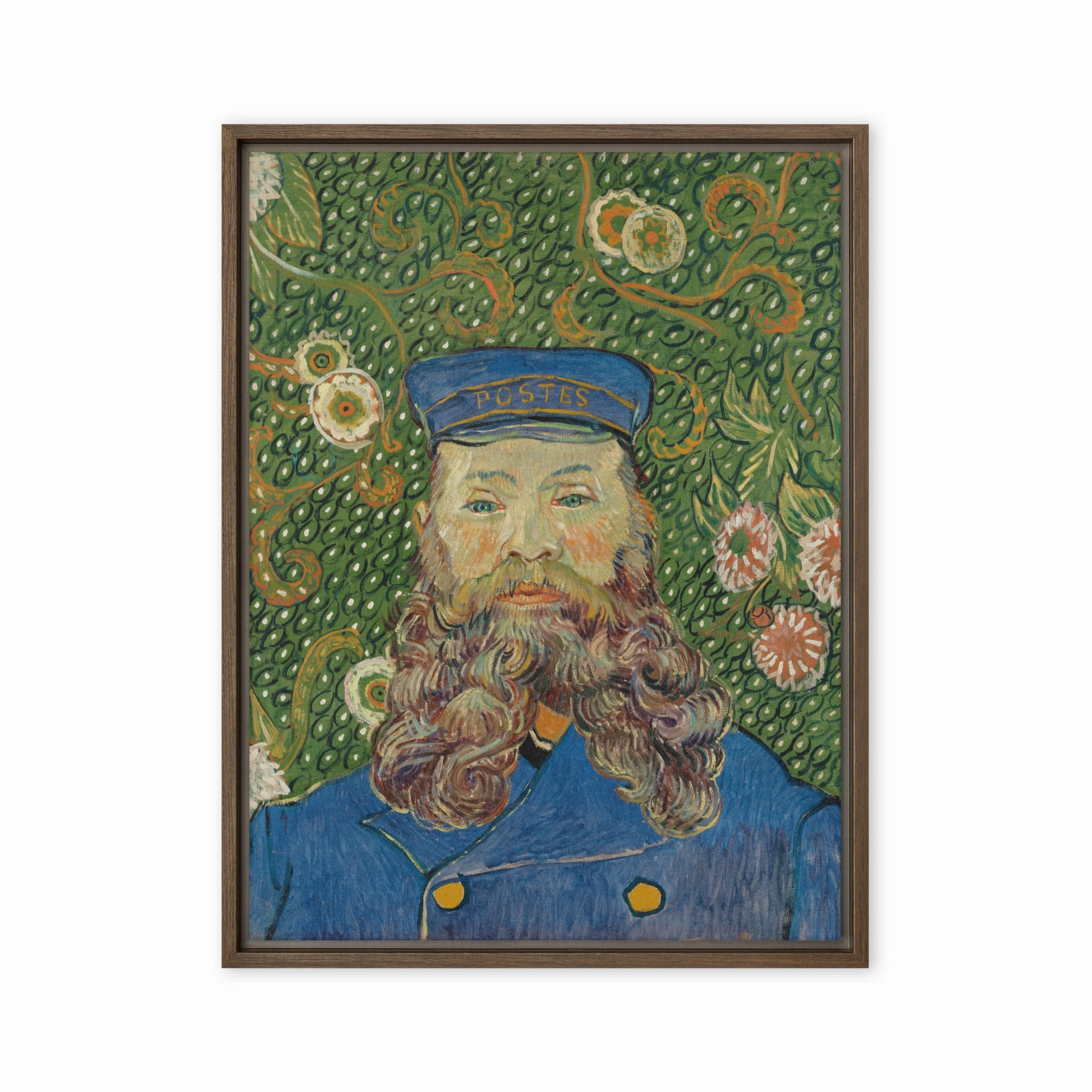Canvas - Van Gogh, The Postman, Portrait of Joseph Roulin