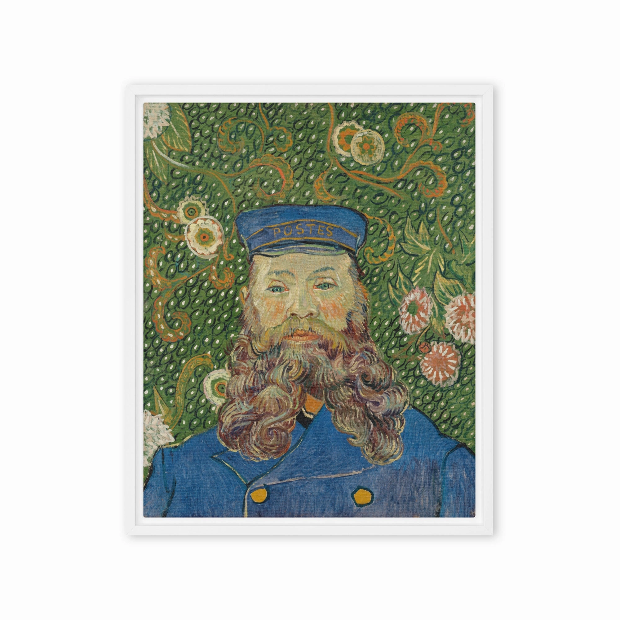 Canvas - Van Gogh, The Postman, Portrait of Joseph Roulin