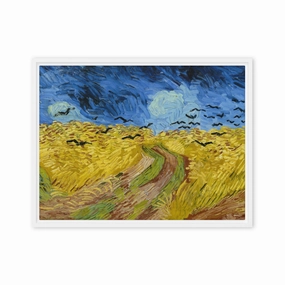 Canvas - Van Gogh, Wheat Field with Crows canvas mural art