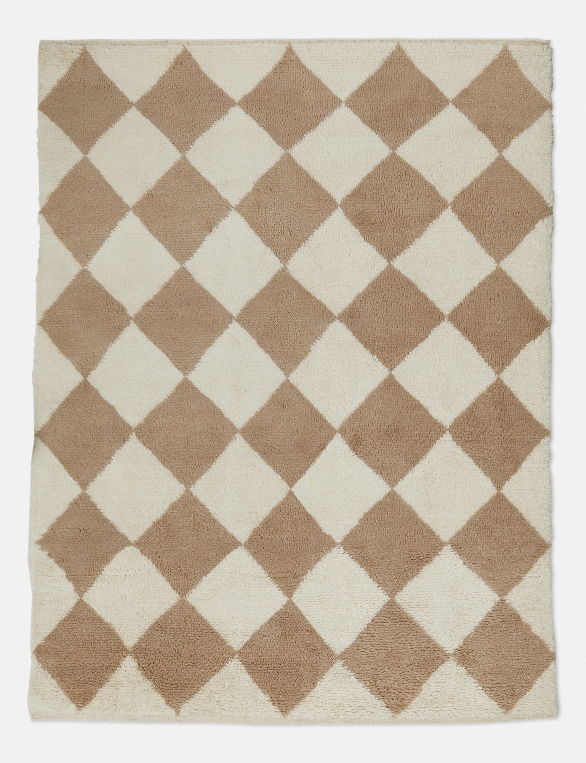 Cariad Hand-Knotted Wool Moroccan Shag Rug