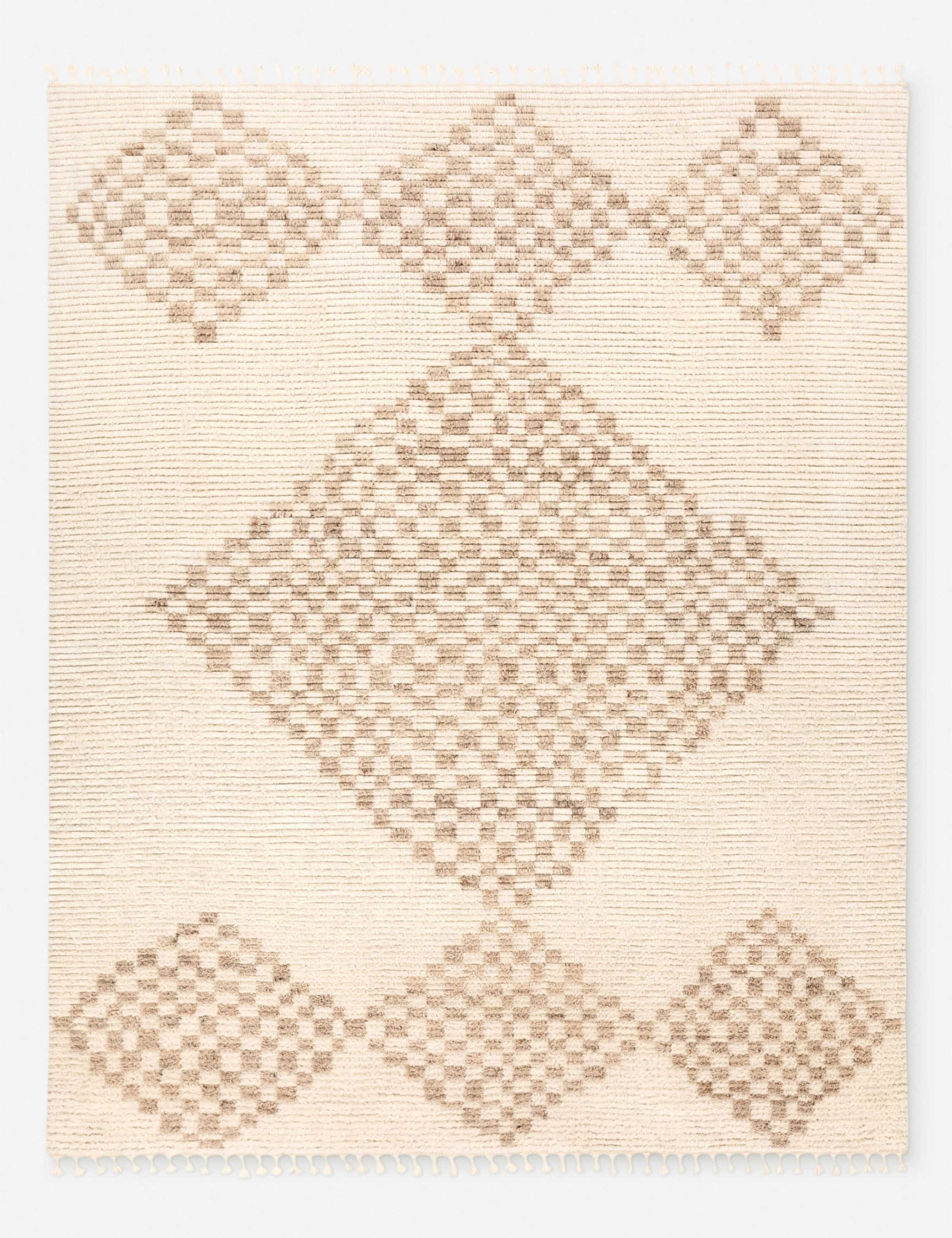 Carita Hand-Knotted Wool Moroccan-Style Rug trendy fashion rug
