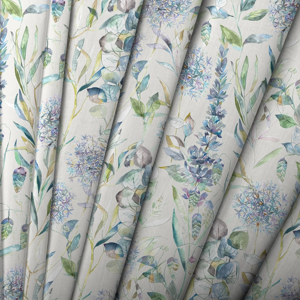 Carneum Printed Cotton Fabric (By The Metre) Capri Cream