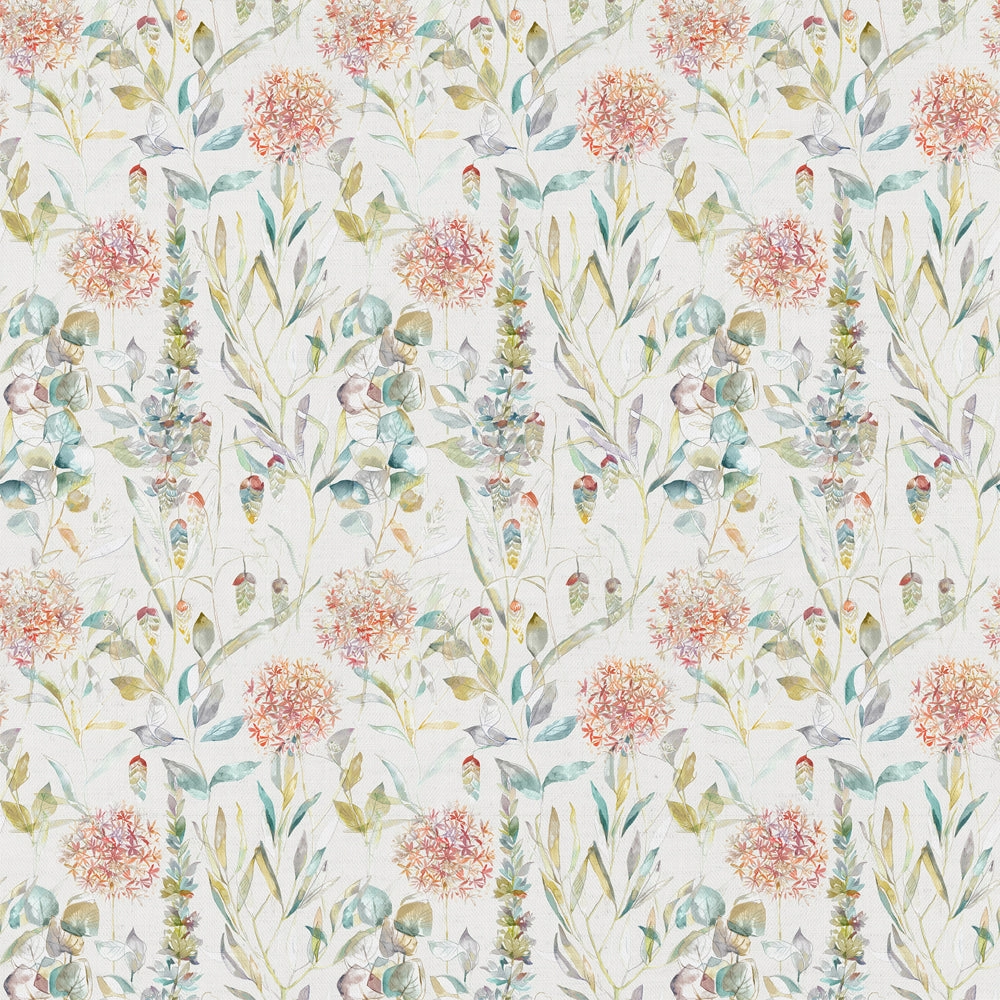 Carneum Printed Cotton Fabric (By The Metre) Cinnamon Cream