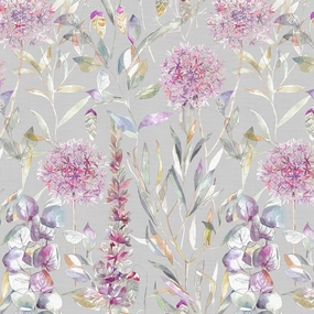 Carneum Printed Cotton Fabric (By The Metre) Raspberry Cream elegant table cloth  