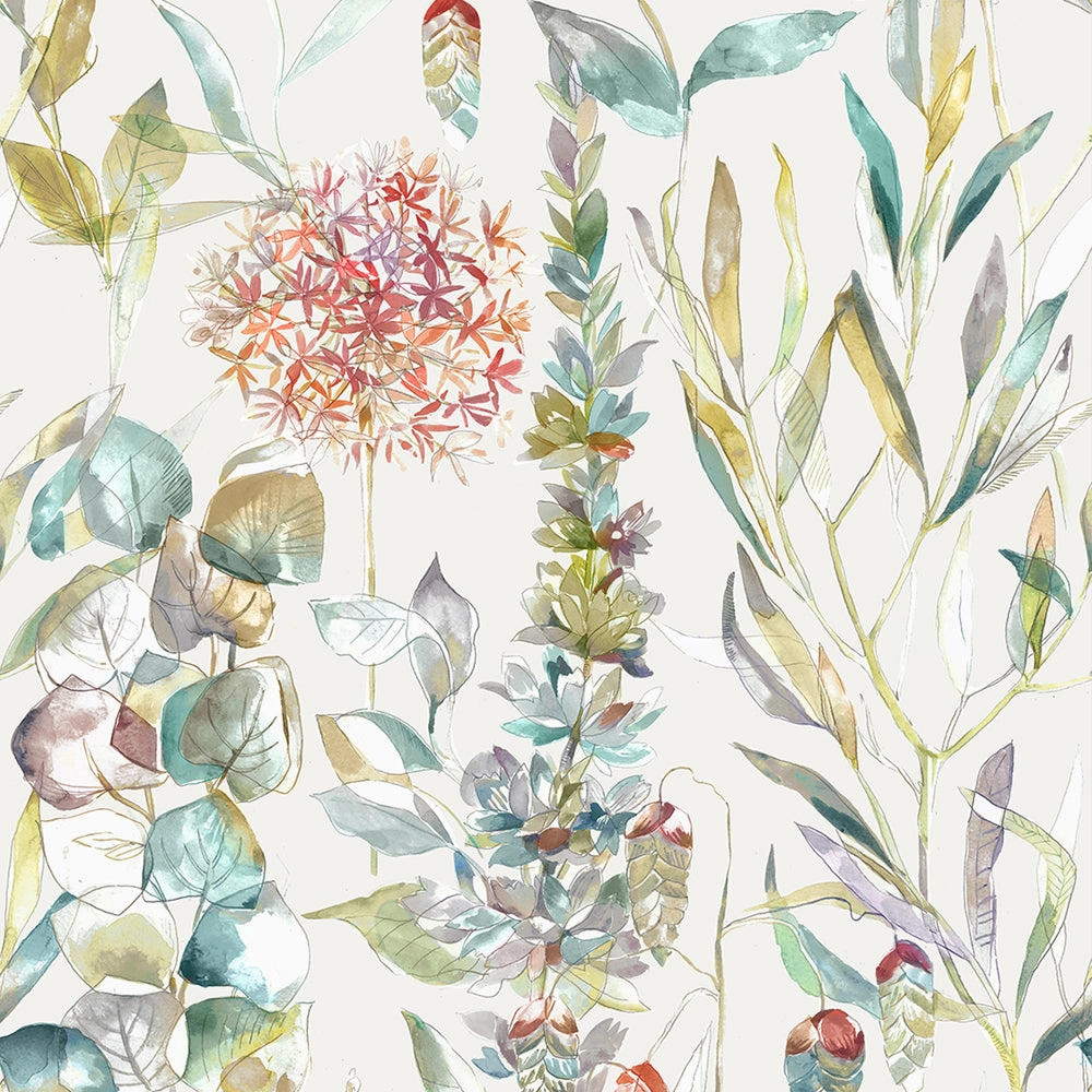 Carneum Printed Made to Measure Curtains Cinnamon