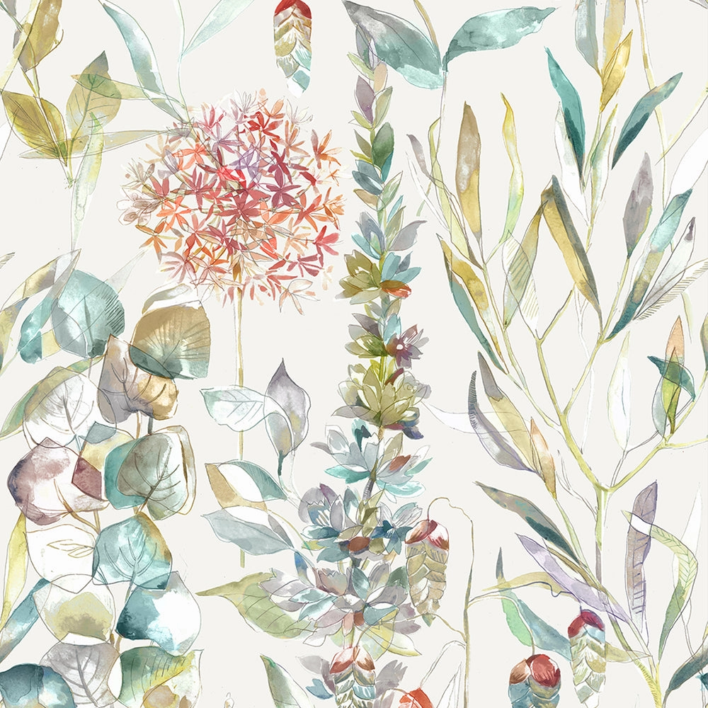 Carneum Printed Made to Measure Curtains Cinnamon