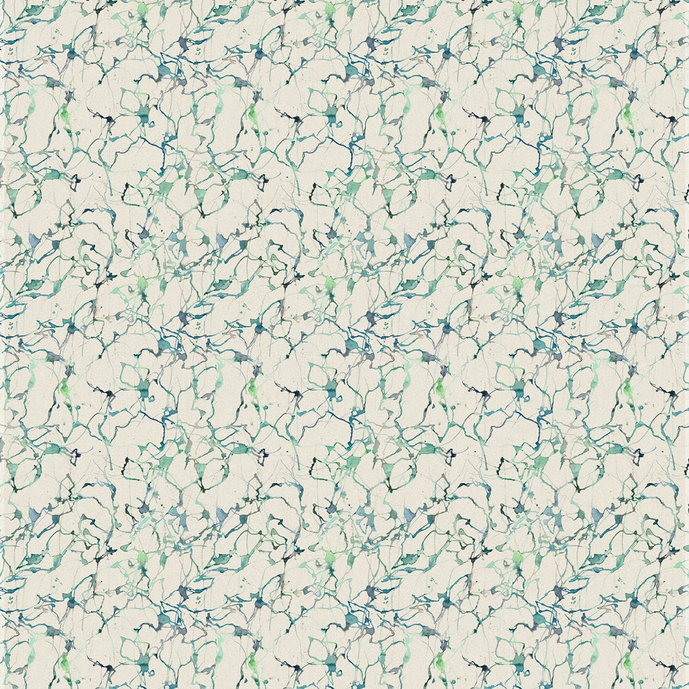 Carrara Printed Cotton Fabric (By The Metre) Ocean
