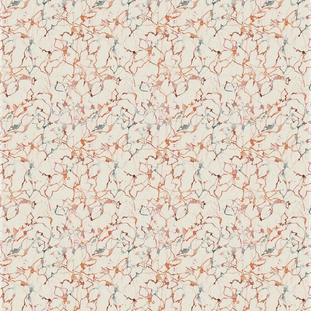 Carrara Printed Cotton Fabric (By The Metre) Rosewater