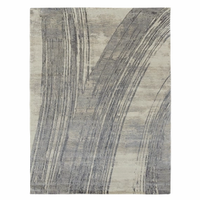 Carsen Grey minimalist everyday rug