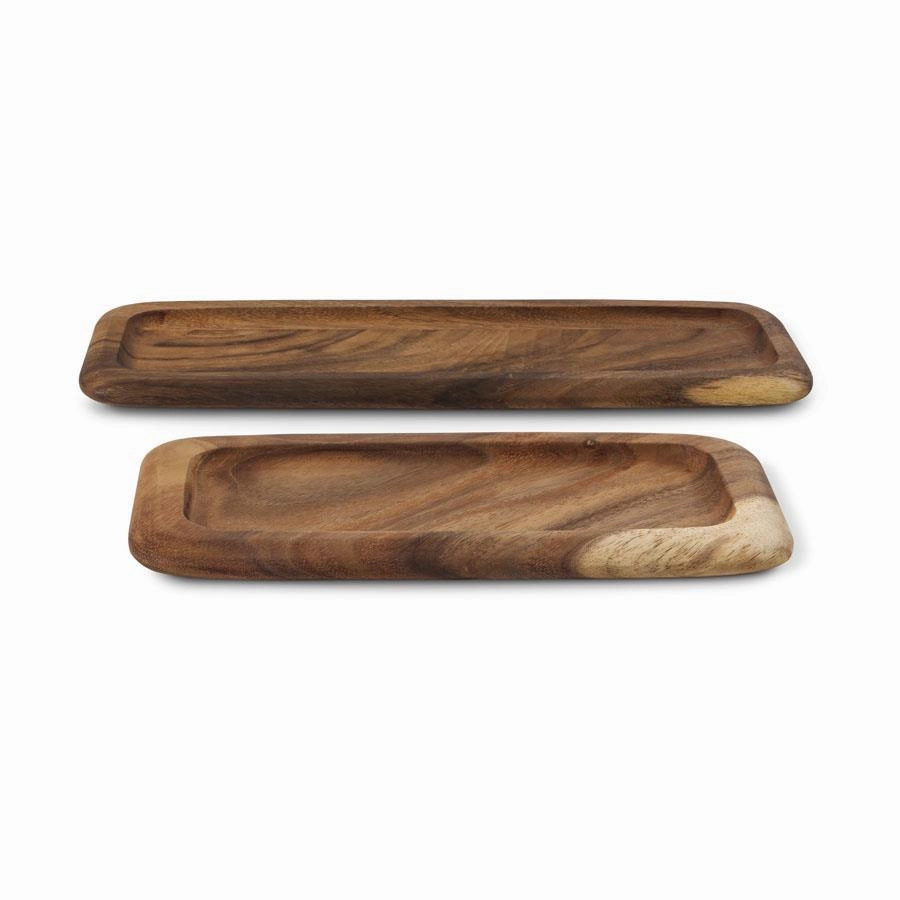 Carved Rectangular Wood Trays ( Assorted Sizes ) interior room decor