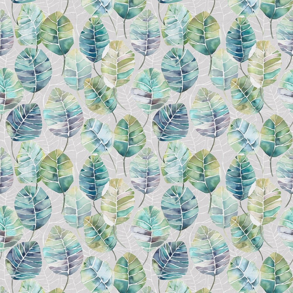 Cassava Printed Cotton Fabric (By The Metre) Capri