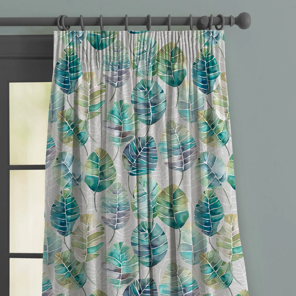 Cassava Printed Made to Measure Curtains Capri