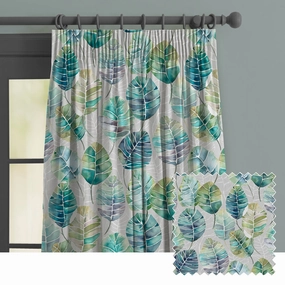 Cassava Printed Made to Measure Curtains Capri patterned fashion rug  
