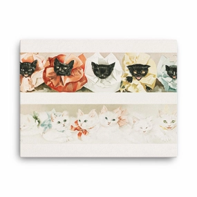 Cats - canvas canvas mural art