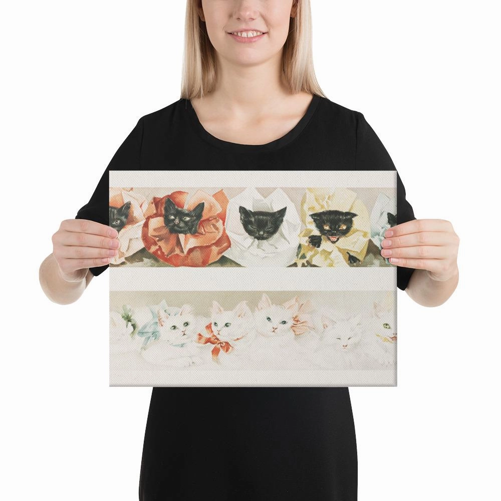 Cats - canvas