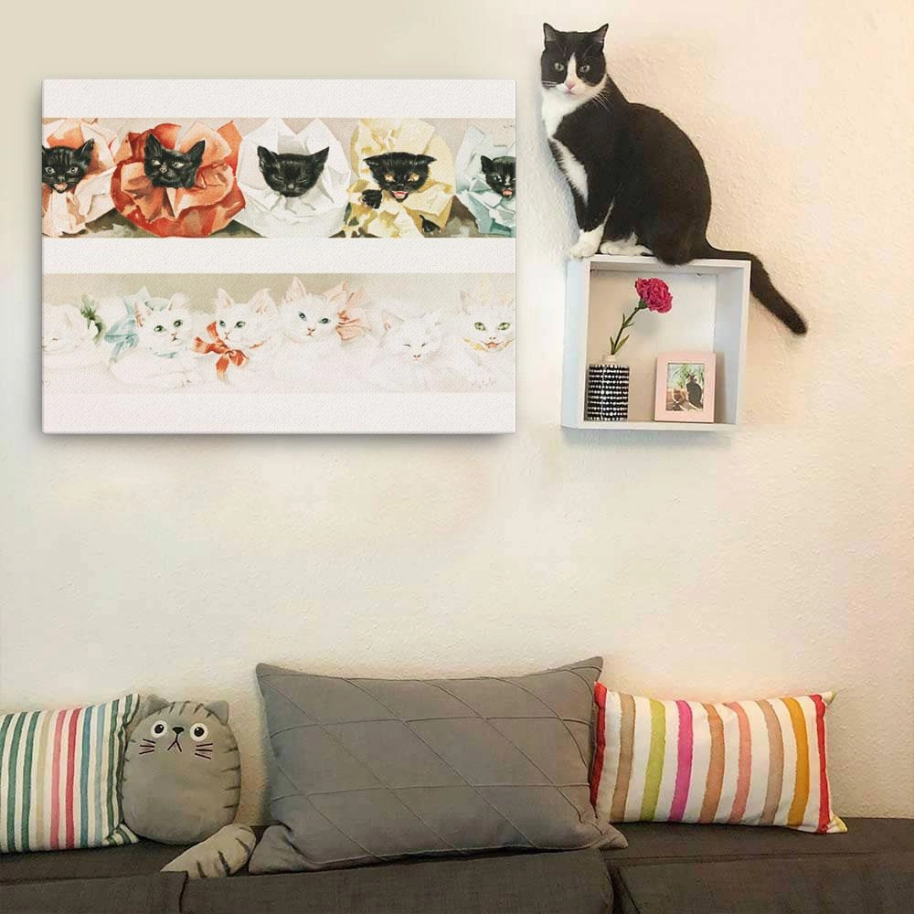 Cats - canvas