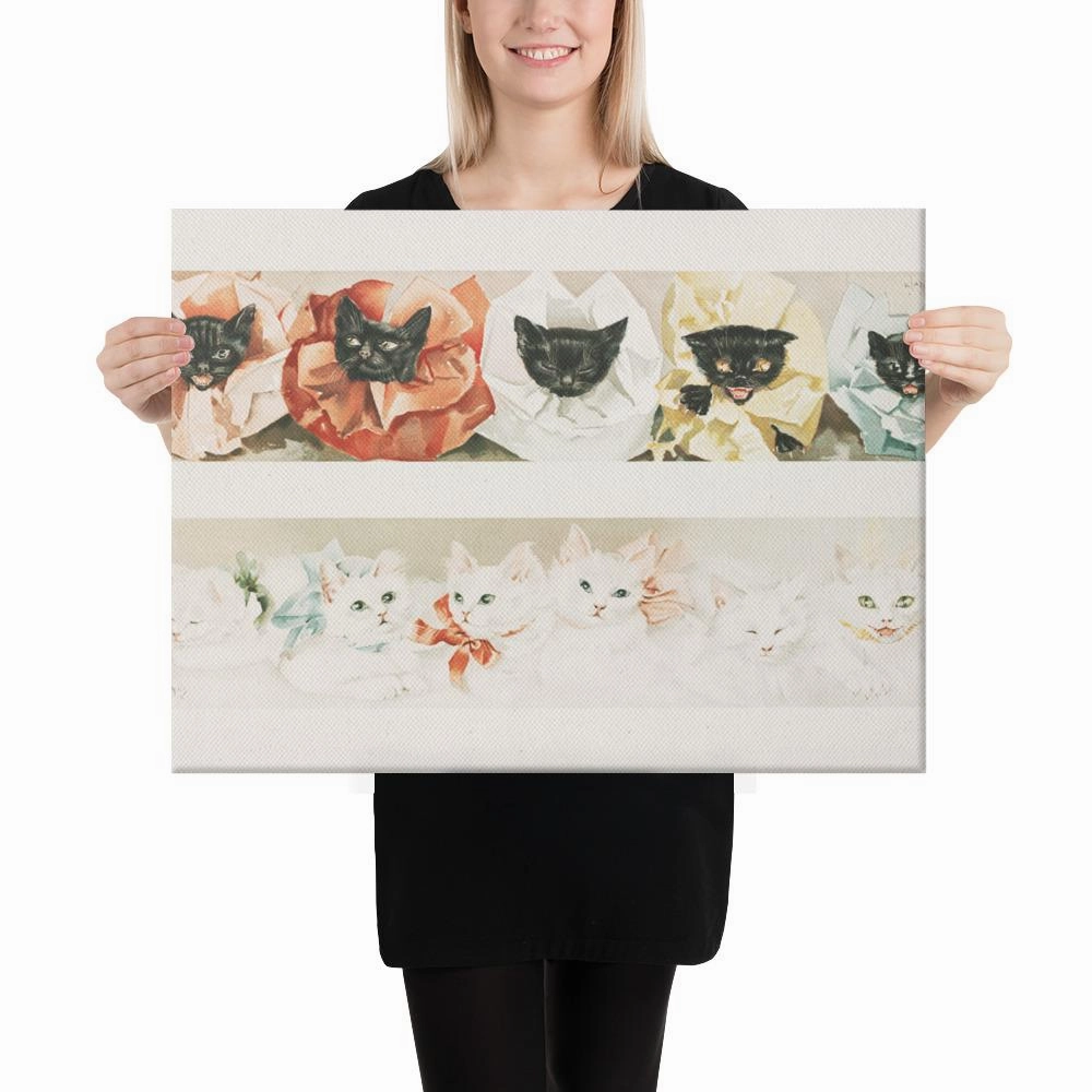 Cats - canvas