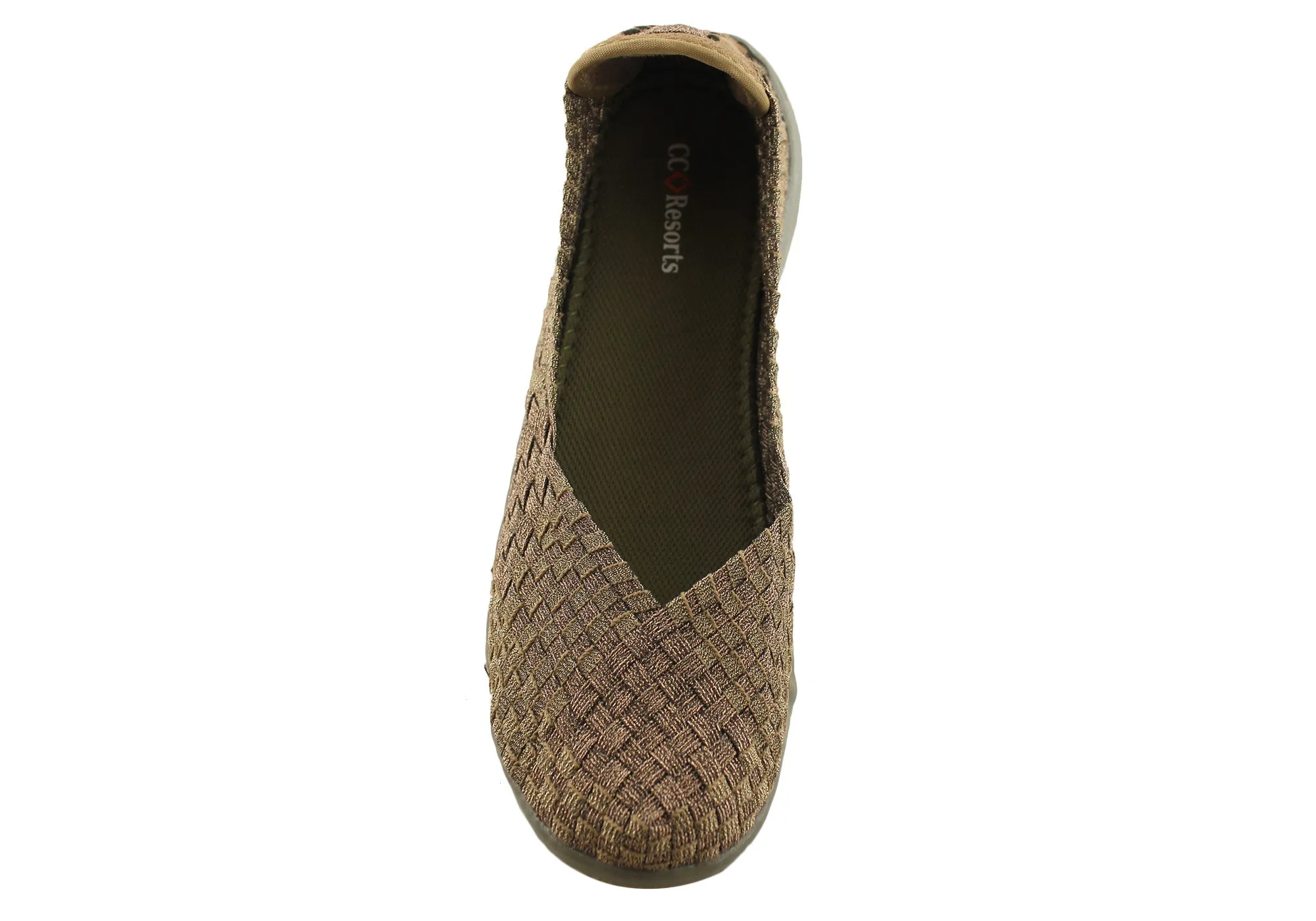 CC Resorts Sugar Damen Bequeme Memory Foam Freizeit-Flats CC Resorts Schuhe