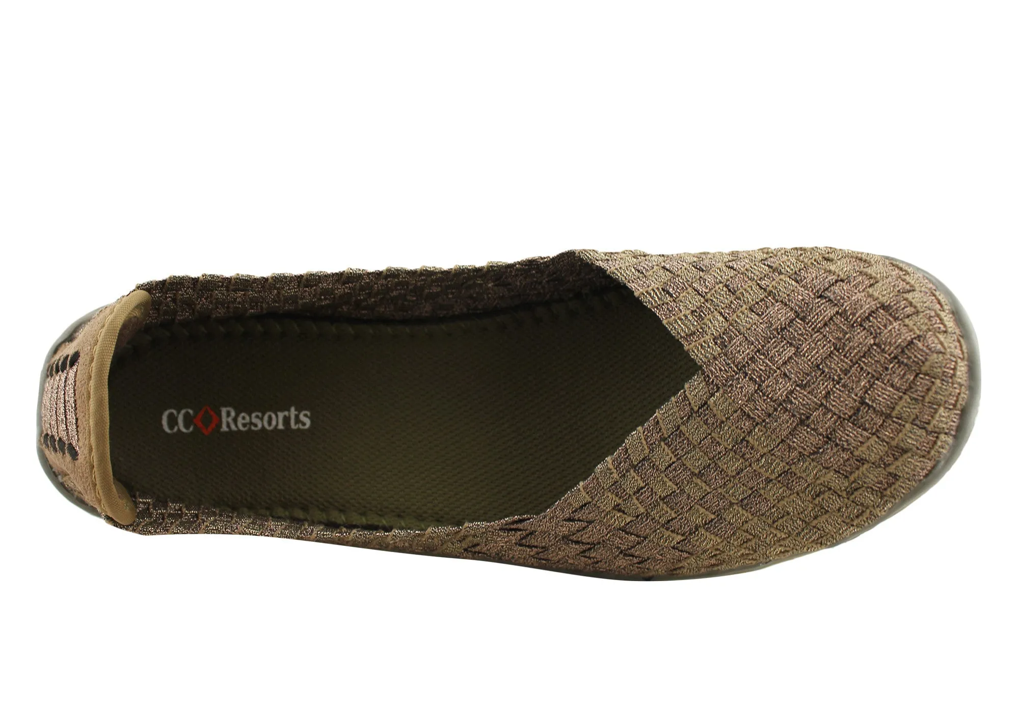 CC Resorts Sugar Damen Bequeme Memory Foam Freizeit-Flats CC Resorts Schuhe