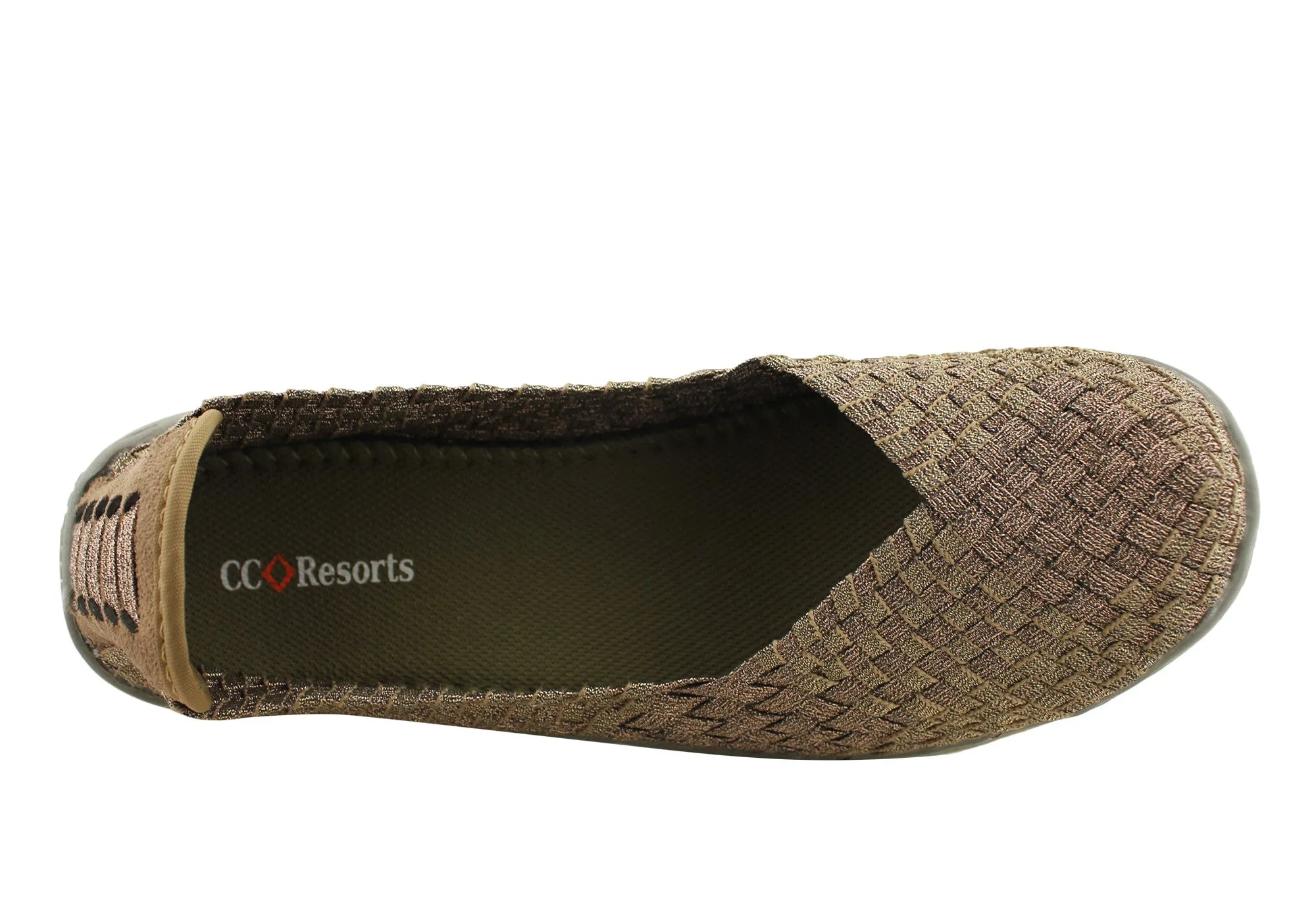 CC Resorts Sugar Damen Bequeme Memory Foam Freizeit-Flats CC Resorts Schuhe