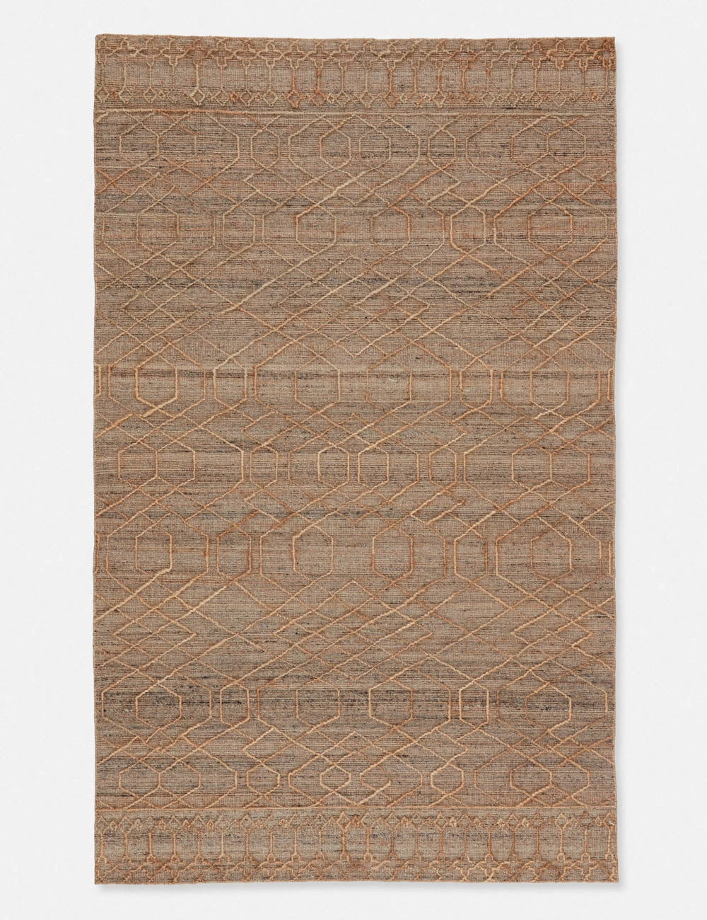Ceres Handwoven Jute-Blend Rug trendy fashion rug