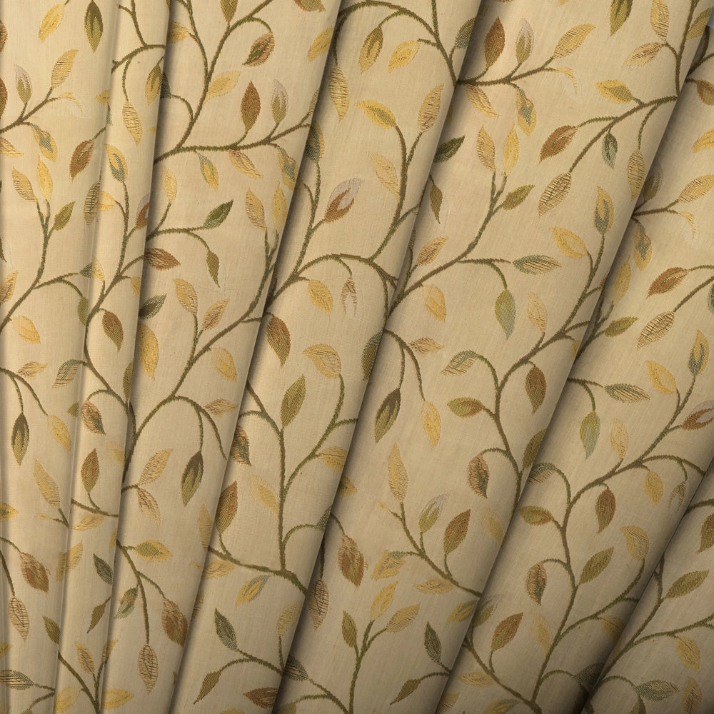 Cervino Woven Jacquard Fabric (By The Metre) Autumn