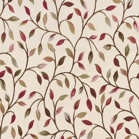 Cervino Woven Jacquard Fabric (By The Metre) Damson elegant table cloth  