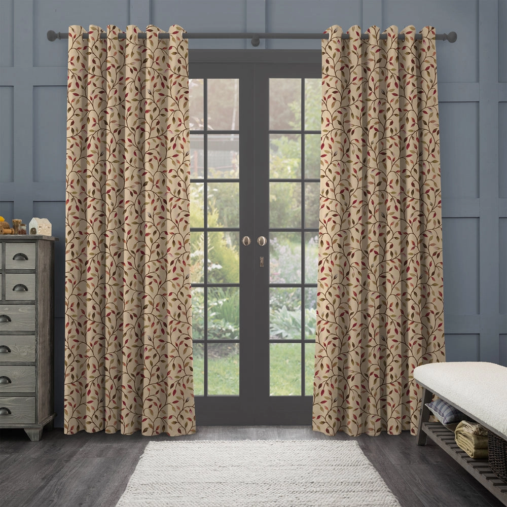 Cervino Woven Jacquard Fabric (By The Metre) Elderberry