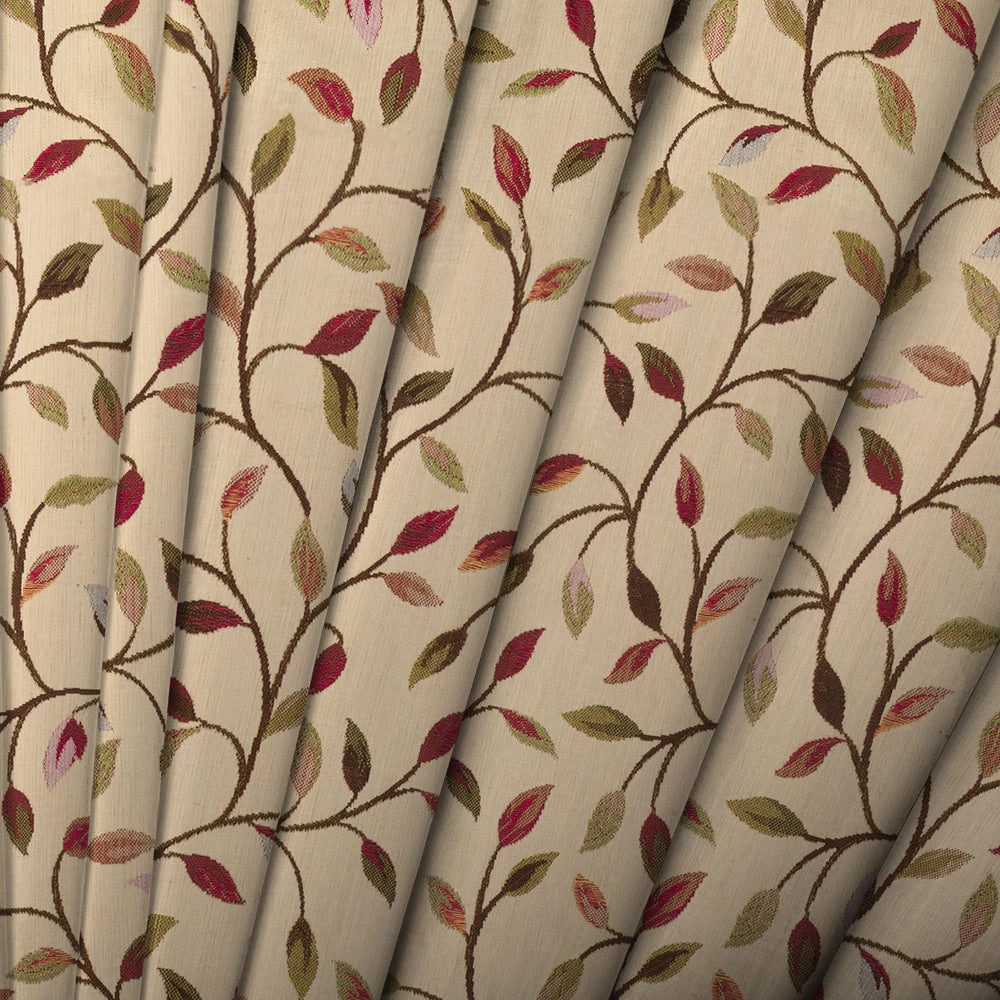 Cervino Woven Jacquard Fabric (By The Metre) Elderberry